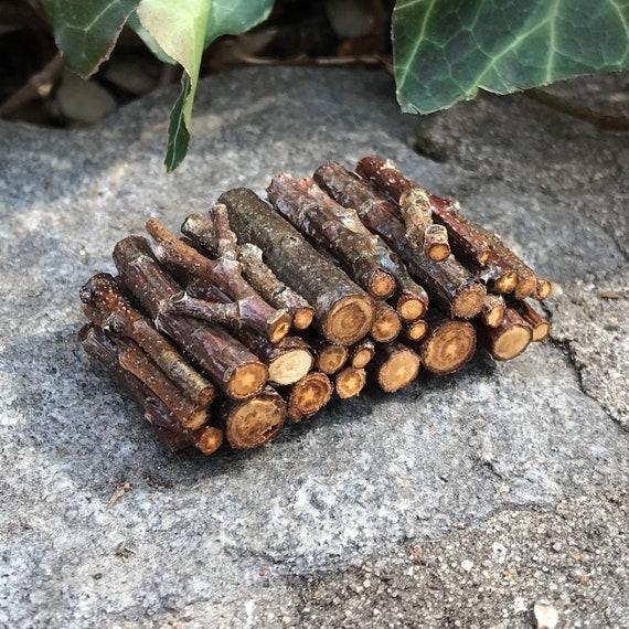 Dollhouse Miniature Camp Fairy Garden Woodpile For Bon Fire 1” scale 1:12 Cabin