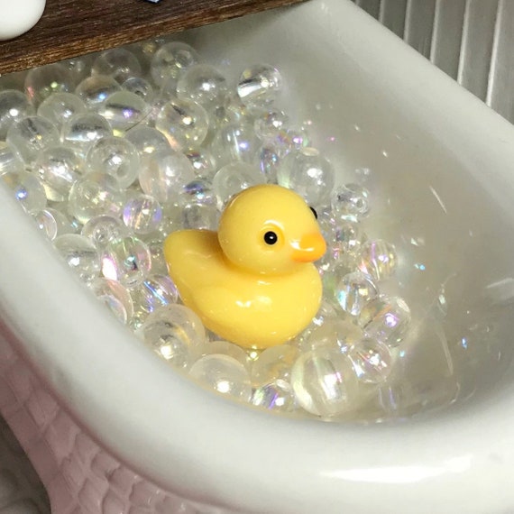 bath time rubber ducks