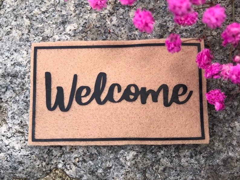 Dollhouse Miniature Door Mat Rug Doormat 1 Scale 112 Etsy