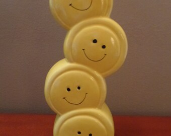 Smiley Face Vase Etsy