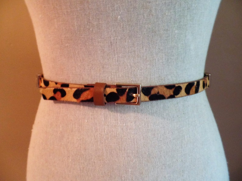 Cream Shiney Belt