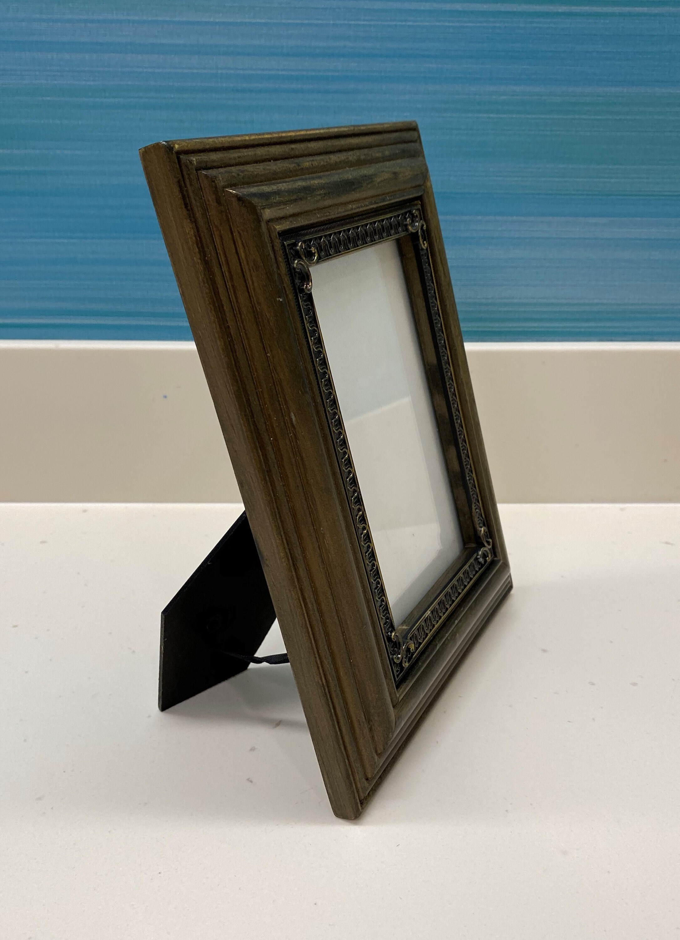 Vintage Olive Green Frame Scroll work Green Traditional Photo Etsy