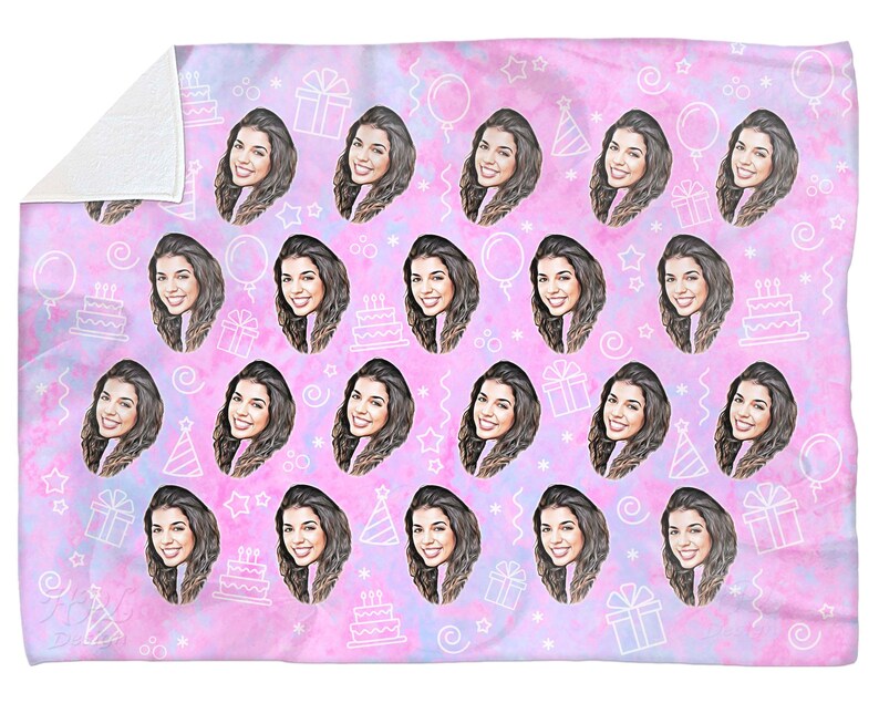 Personalized Picture Blanket Gifts For Teens Funny Birthday Gifts Turn Picture Into Art Custom Photo Blanket Red Blanket For Girlfriend