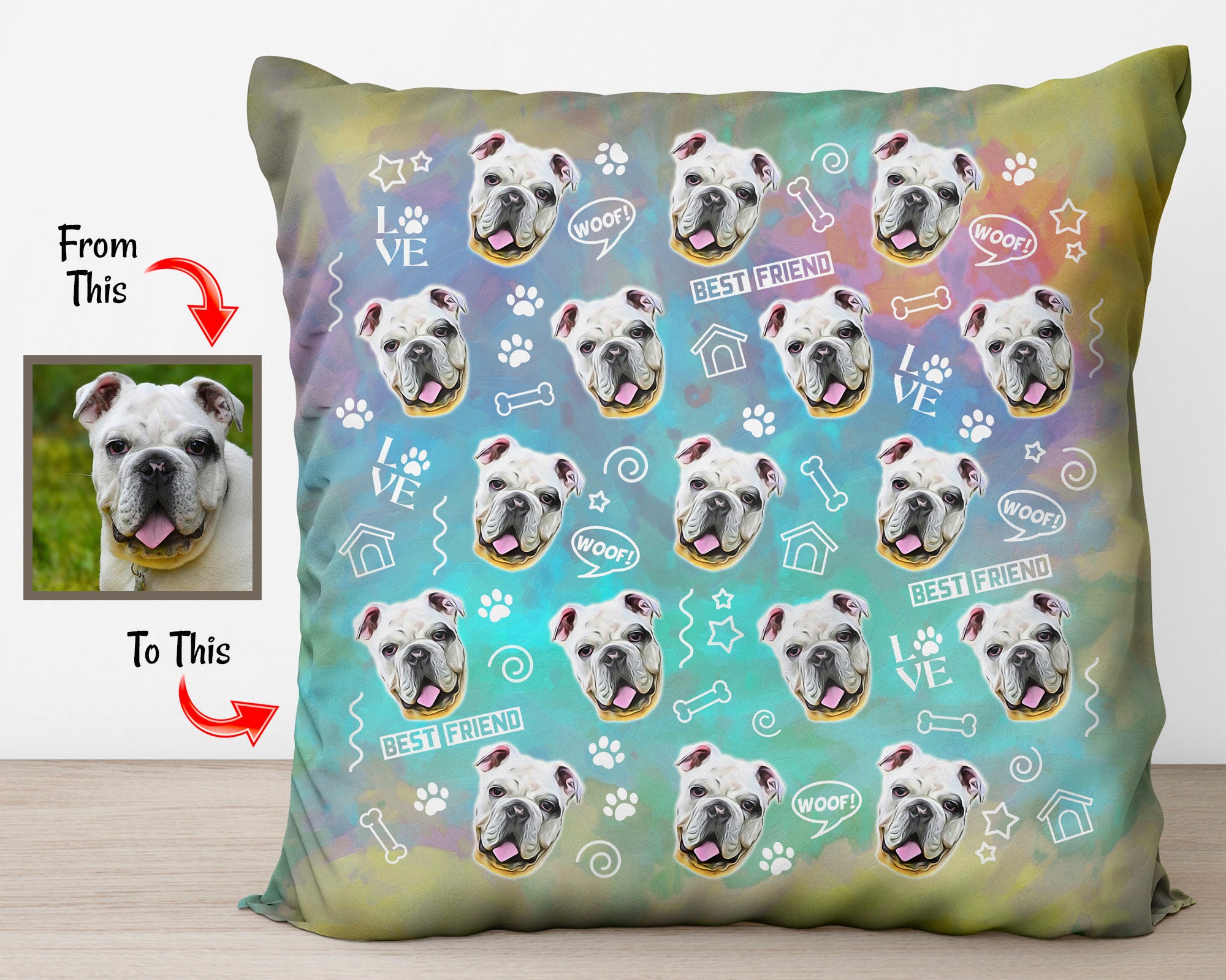 Gifts For Dog Lovers And Pet Owners. Personalized Funny Photo | Etsy