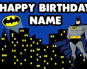 Banery Choragiewki I Girlandy 2 X Lego Batman Personalised