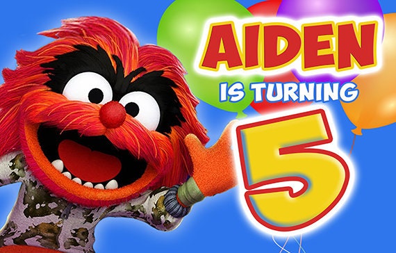 Muppet Babies animal Personalize Birthday Printed Banner - Etsy Hong Kong Muppet Babies animal Personalize Birthday Printed Banner - Etsy Hong Kong
