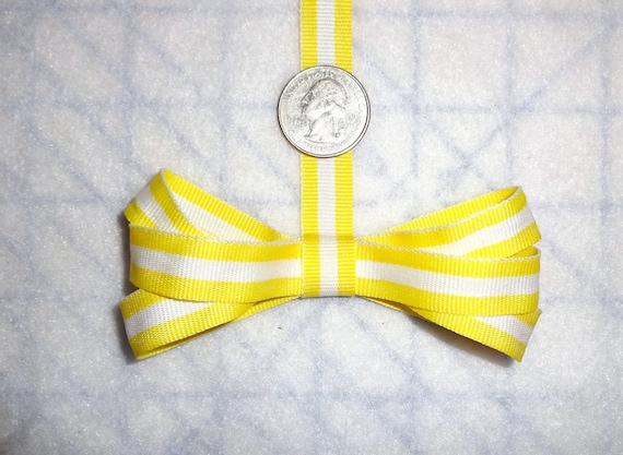 5 Yards Blue White Coin Dot Grosgrain Ribbon 2 1//4/"W