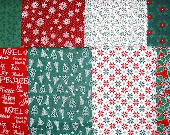 Christmas Joy Sampler XMAS Springs Creative Cotton Quilt fabric (You Choose Length)