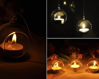 20 Pieces 8 CM Diameter candle holder Hanging Decoration Ball Events