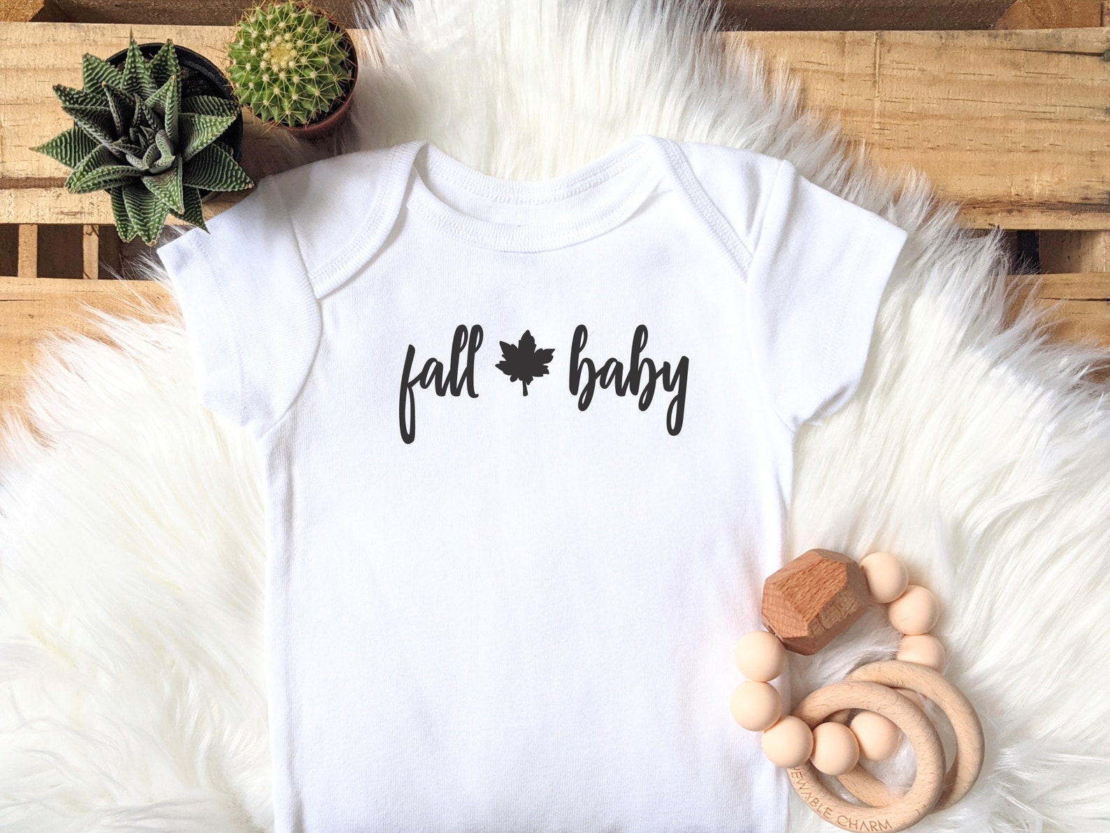 Fall Baby Onesie®, Leaves on Onesie®, Pumpkin Spice Onesie® Etsy
