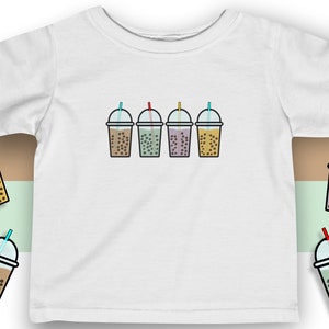Bubble Tea Boba Tee, Infant Shirt, Boba Baby