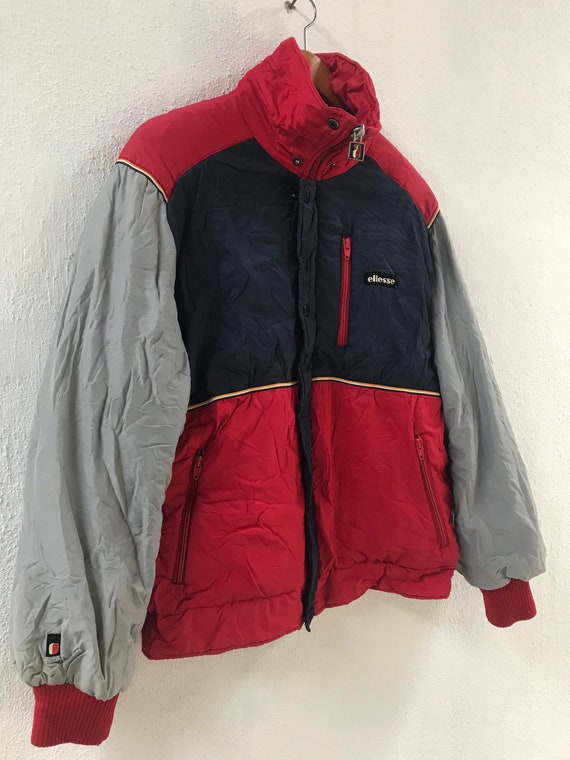 Vintage 90's Ellesse Multicolor Puffer jacket Ell… - image 5