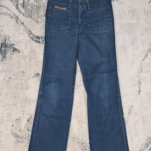 Vintage R By 45RPM Denim Pants Crazy Pockets Jeans 45rpm Bush Pants Denim Jeans 45RPM Dark Blue Jeans Flare Jeans Size 29x30 JB0110
