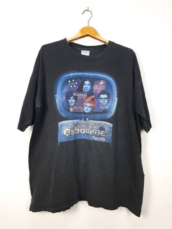 Vintage The Osbourne Family Ozzy Osbourne Black Sa