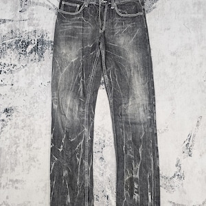 MEGARARE!!VTG Roen X Semantic Design Stud Acid Wash Stone