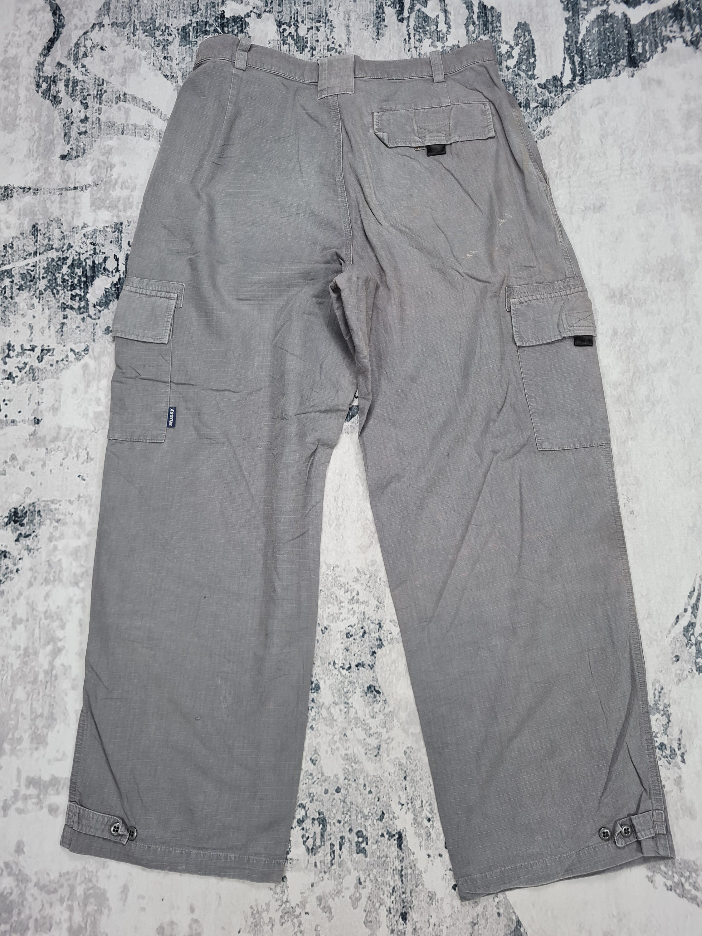 Vintage 90's STUSSY Baggy Cargo Pants Stussy Tactical Vintage 90's STUSSY Baggy Cargo Pants Stussy Tactical