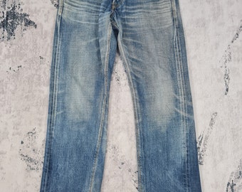 ヴィンテージ EDWIN 505 ZX セルビッジ レッドライン ストーン