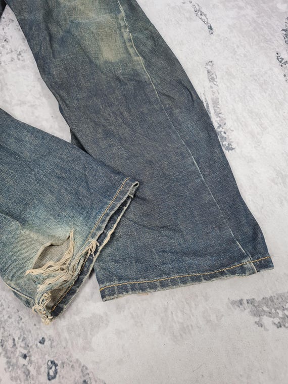 Vintage EDWIN E FUNCTION Twisted Distressed Rippe… - image 6