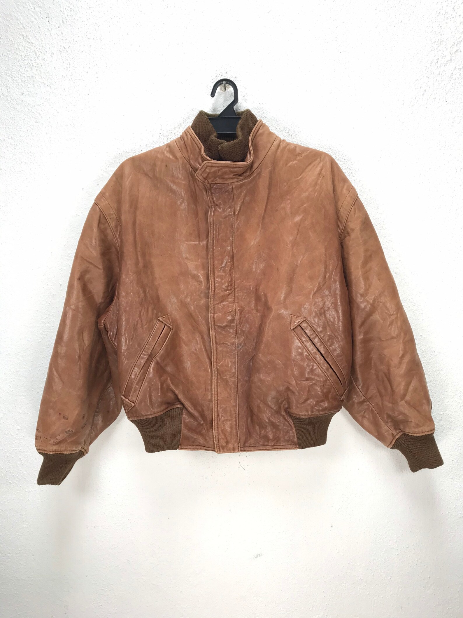 Vintage VALENTINO GARAVANI Leather jacket made in Italy | Etsy