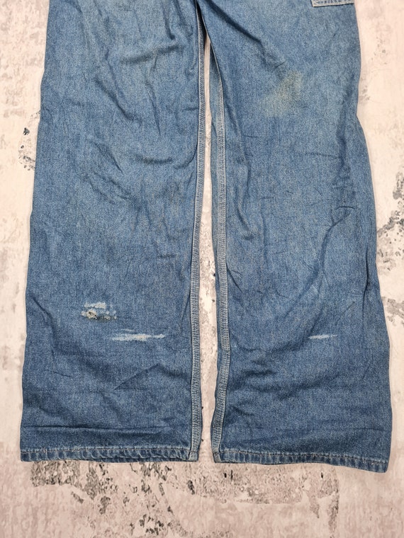 Vintage CARHARTT Overall Denim Jeans Carhartt Cov… - image 3