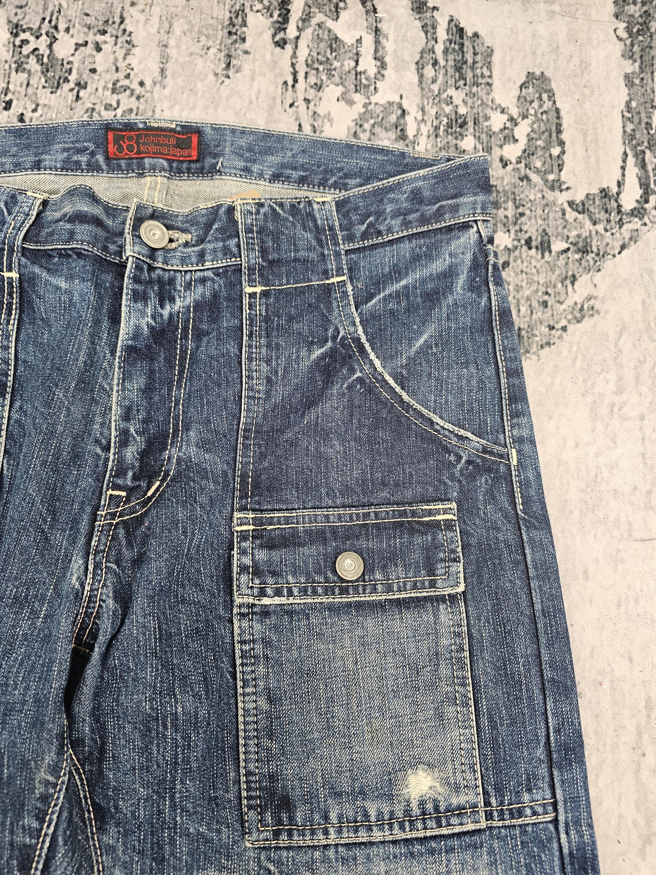Japanese Brand JOHNBULL Kojima Japan Stone Wash Jeans John Bull 