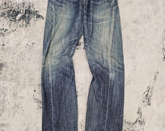 Levi's ENGINEERED JEANS LOOSE ダークブルー Levis Levi's® Engineered Jeans™ 570™ Baggy Taper Jeans Blue