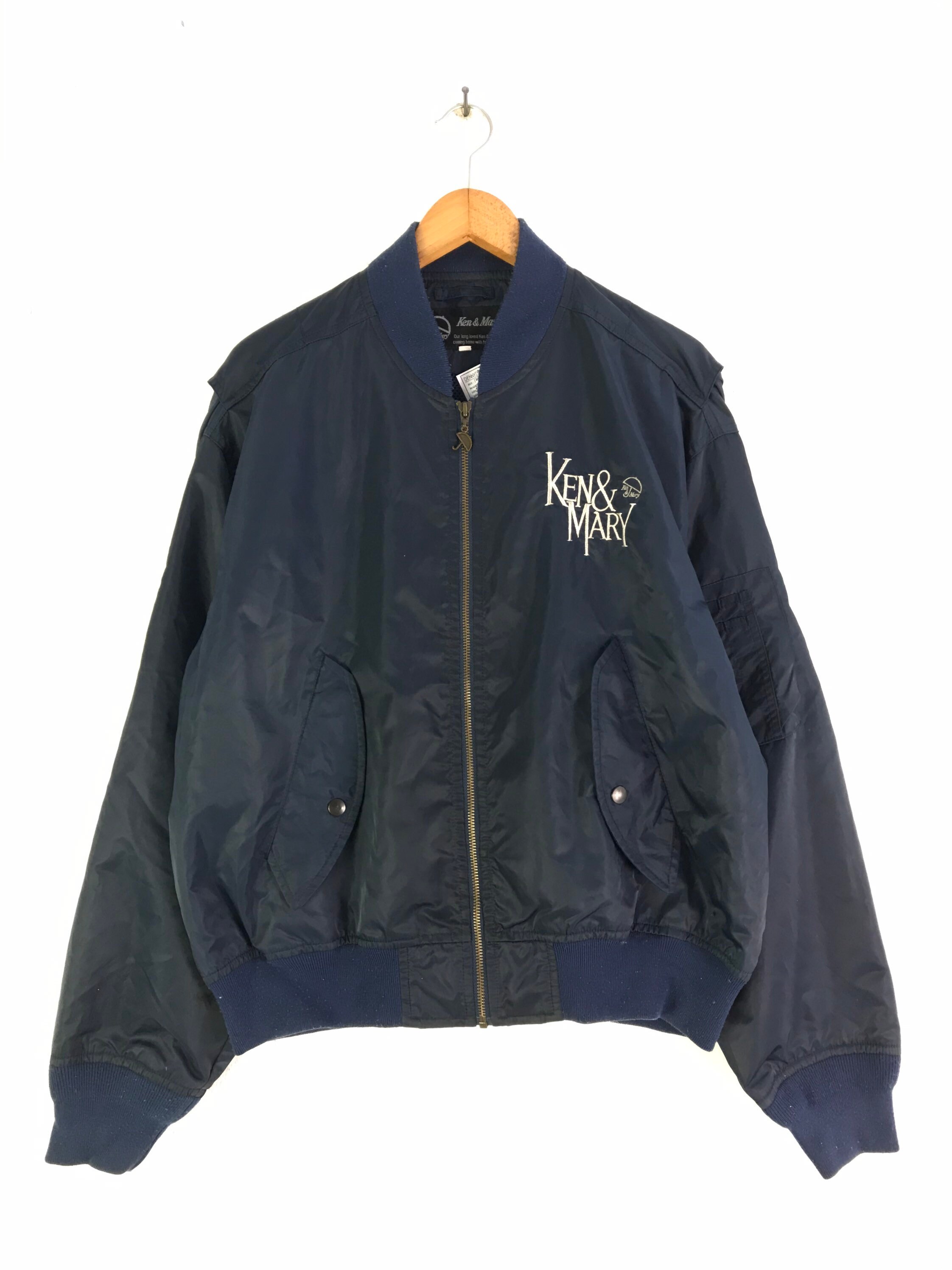 Japanese Brand Ken and Mary Vintage Skyline Bomber Jacket - Etsy