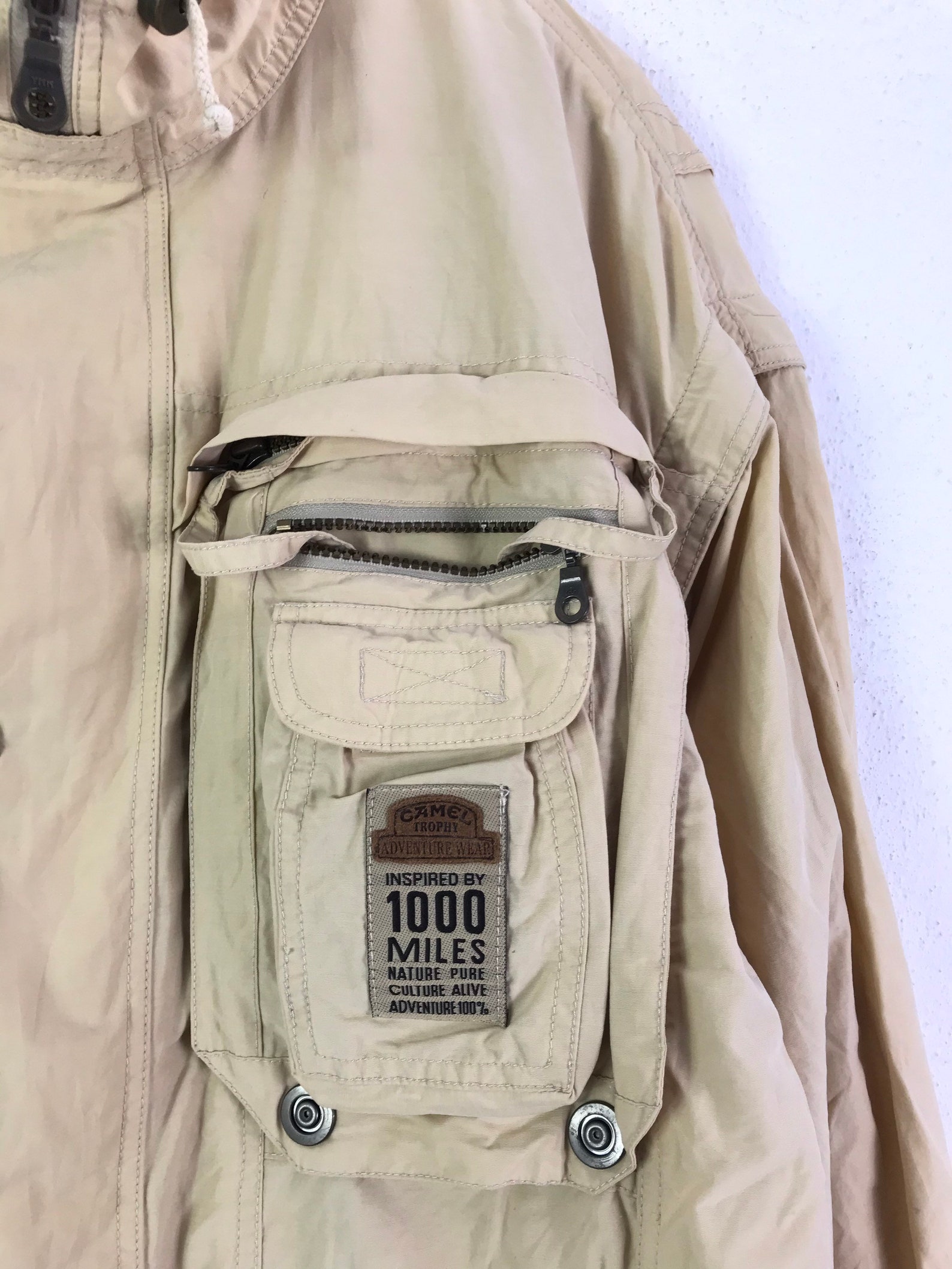 Vintage Camel Trophy Adventure Wear Utility Outdoor Jacket | Etsy