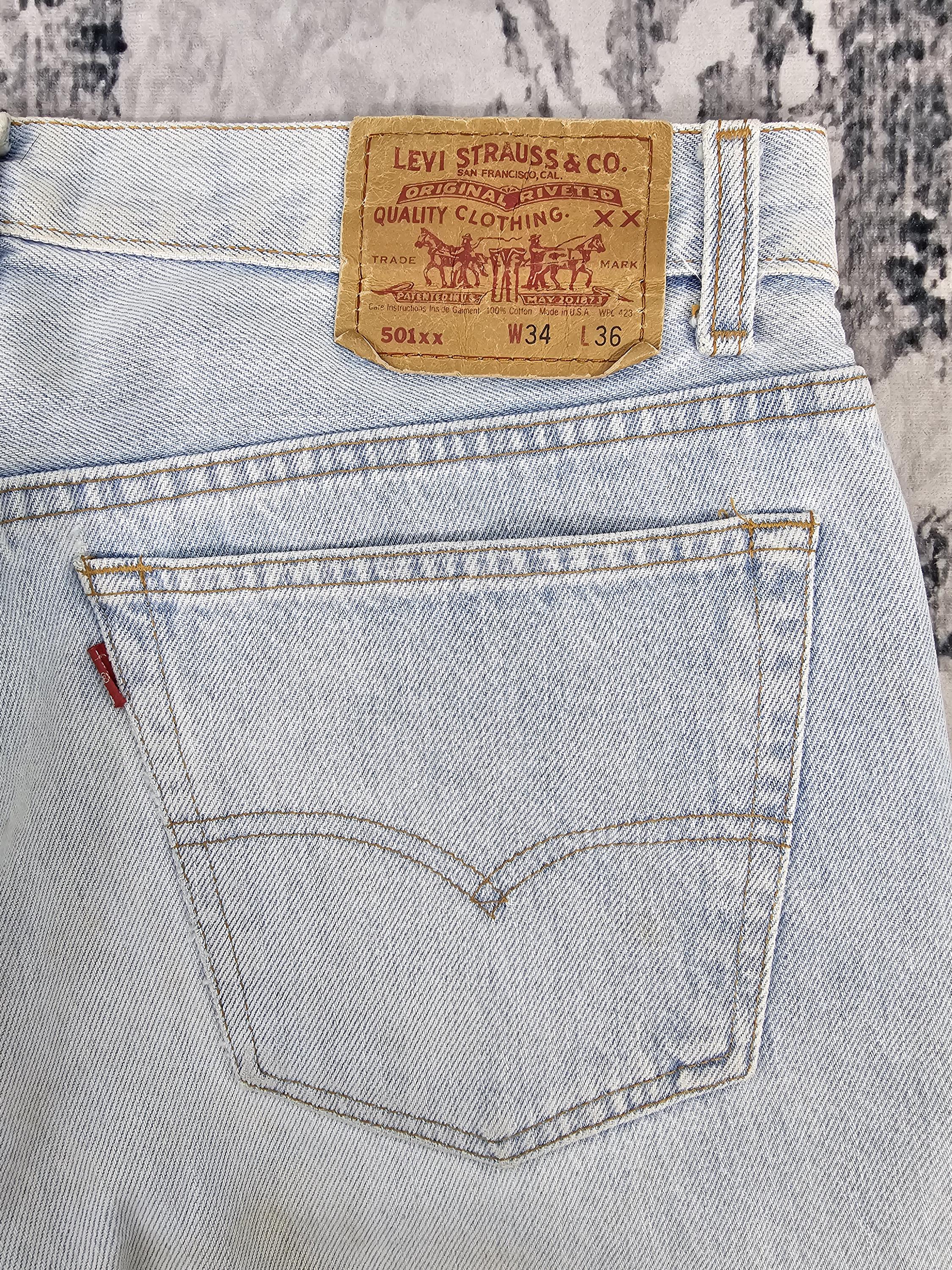 LEVI STRAUSS 501XX W34 L36 ストレートデニムUSA製