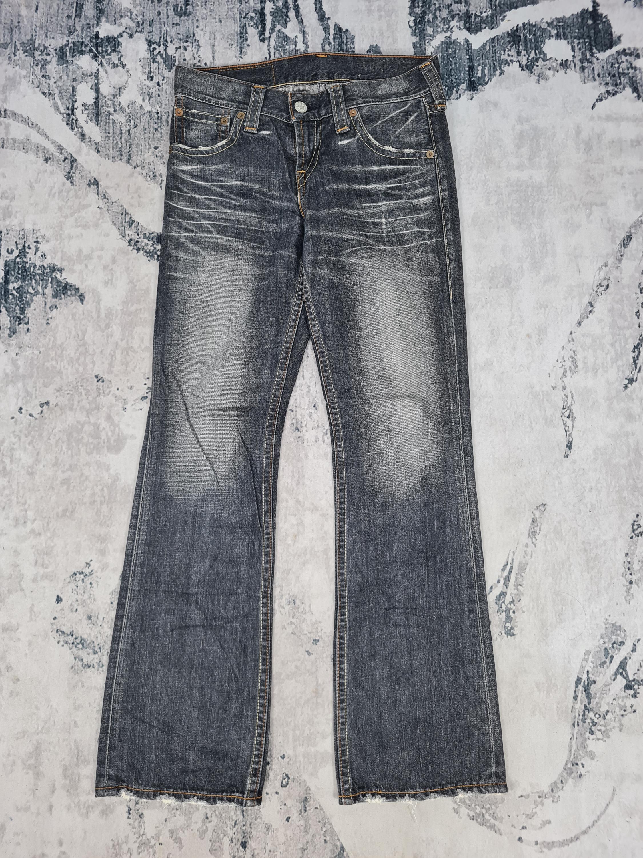 Vintage LEVIS 507 Boot Cut Flare Jeans Levis 507 Medium Wash Black