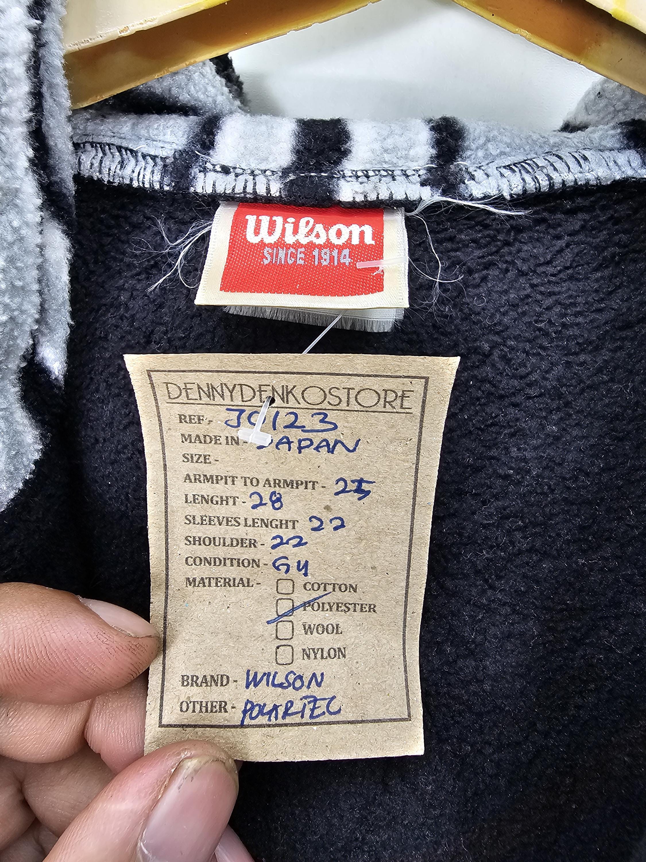 Vintage 90's WILSON Jacket Wilson Spellout Big Logo
