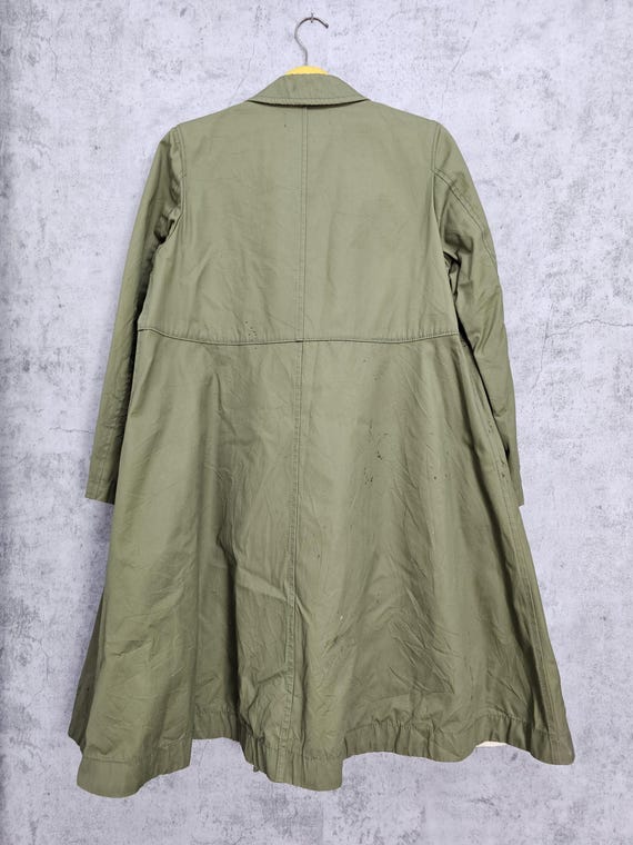 Vtg Japanese Brand Tricot COMME DES GARÇONS Women Trench Coat