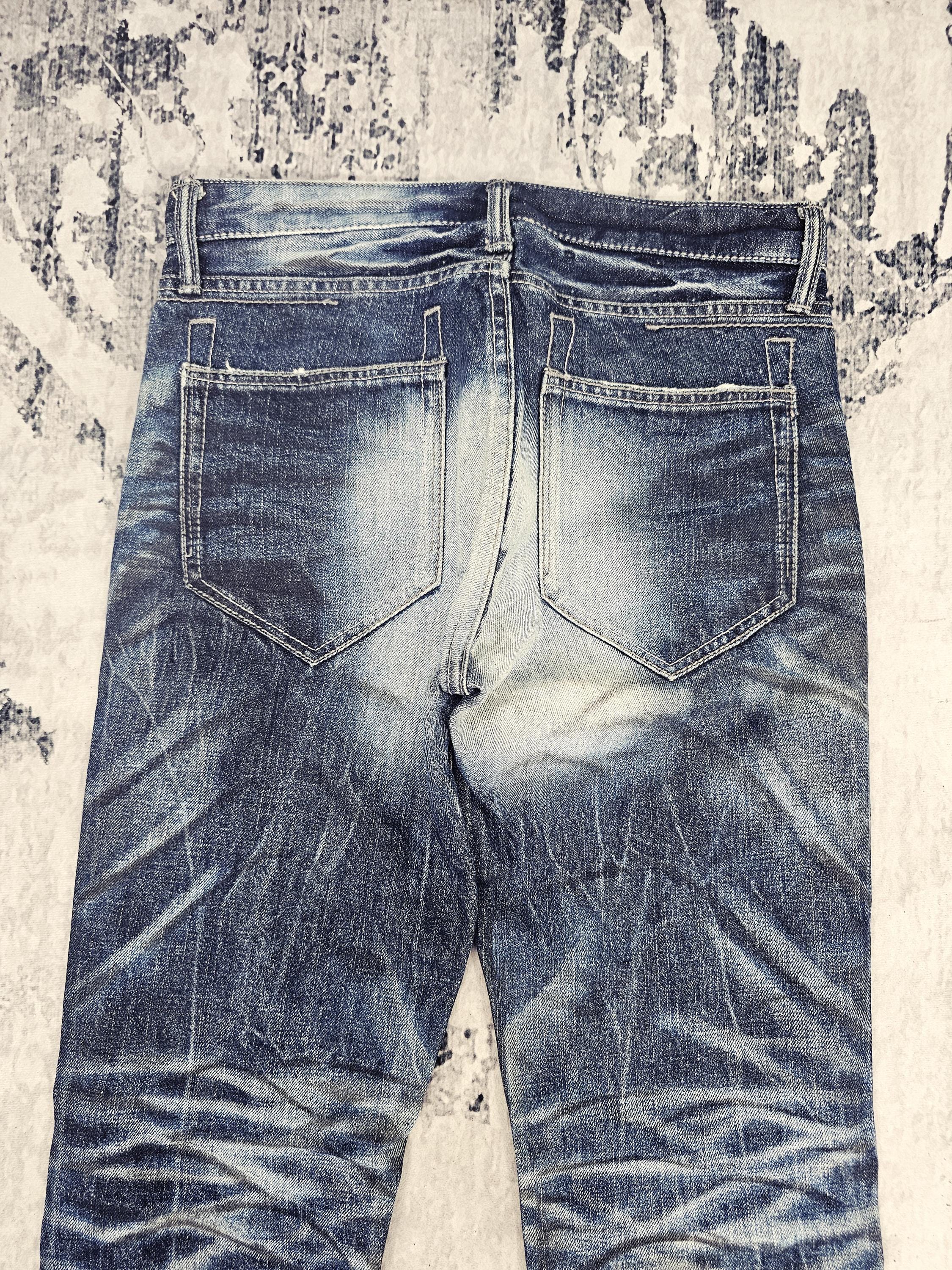 Japanese Brand CIVARIZE Stone Wash Design Jeans Civarize Low Rise