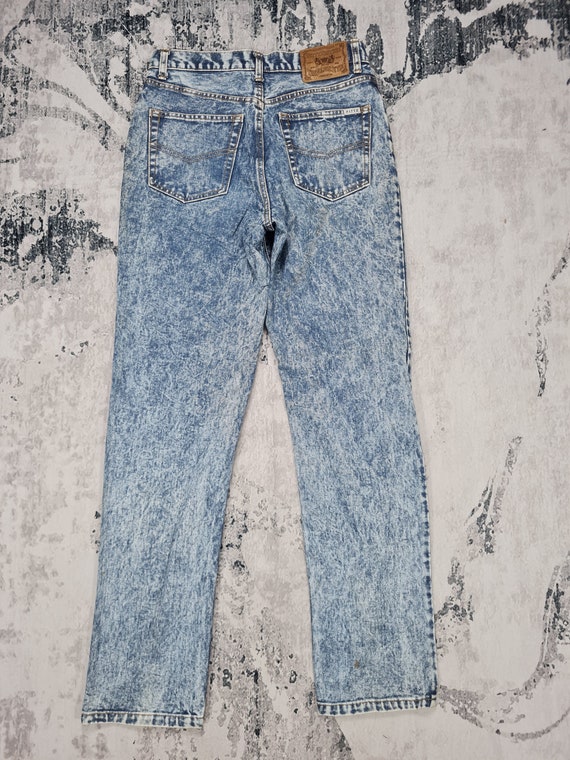 Vintage 90's Fittz Clothes Stone Wash Jeans Fittz Carrot Cut High