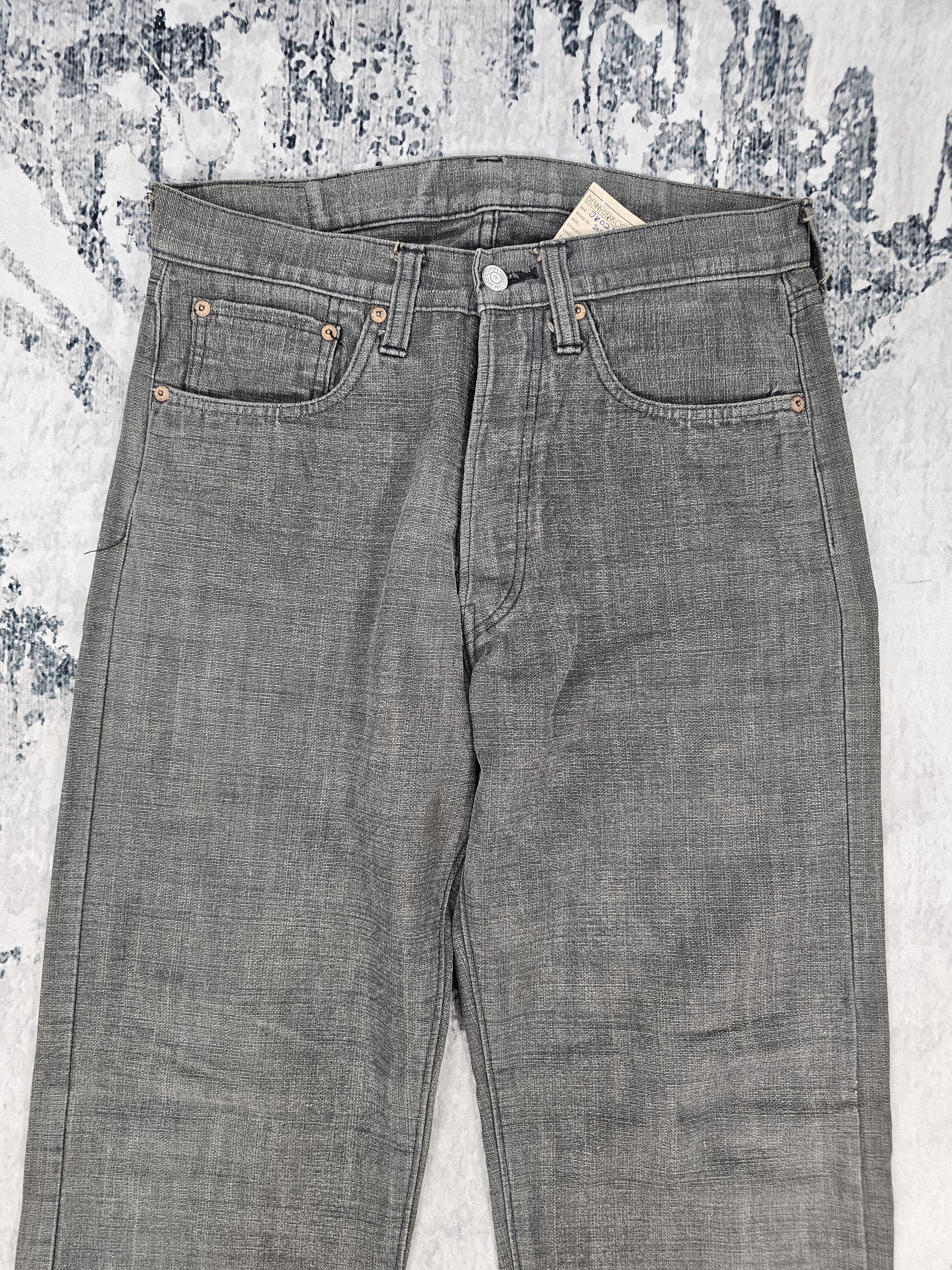 Vintage SUGAR CANE Straight Cut Light Black Jeans Sugar Cane Denim