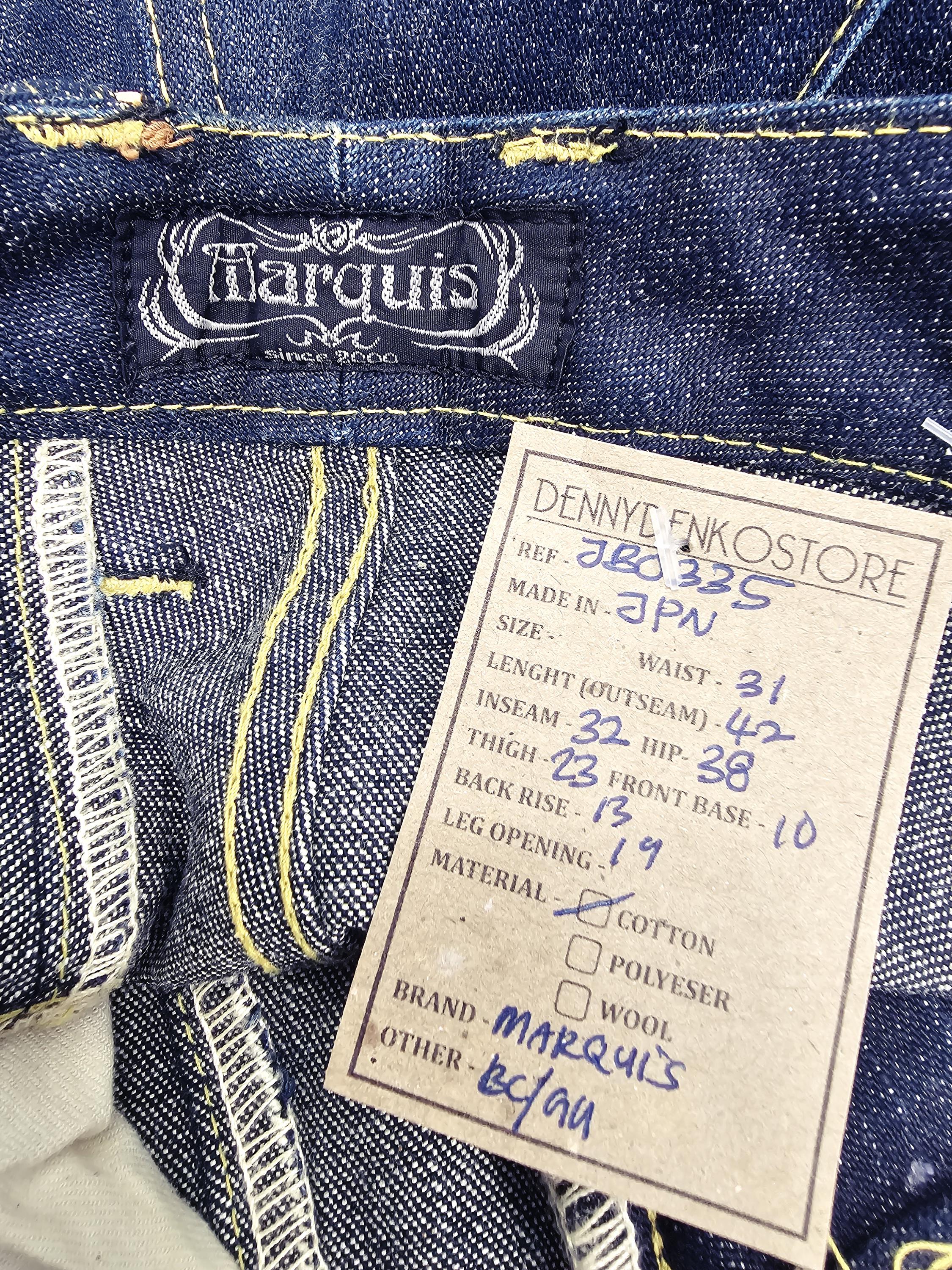 Vintage OBELISK Marquis Japanese Brand Bootcut Flare Jeans Obelik
