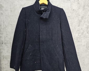 Vintage Cabane De Zucca Casual Wool Men's Jacket Zucca Designer