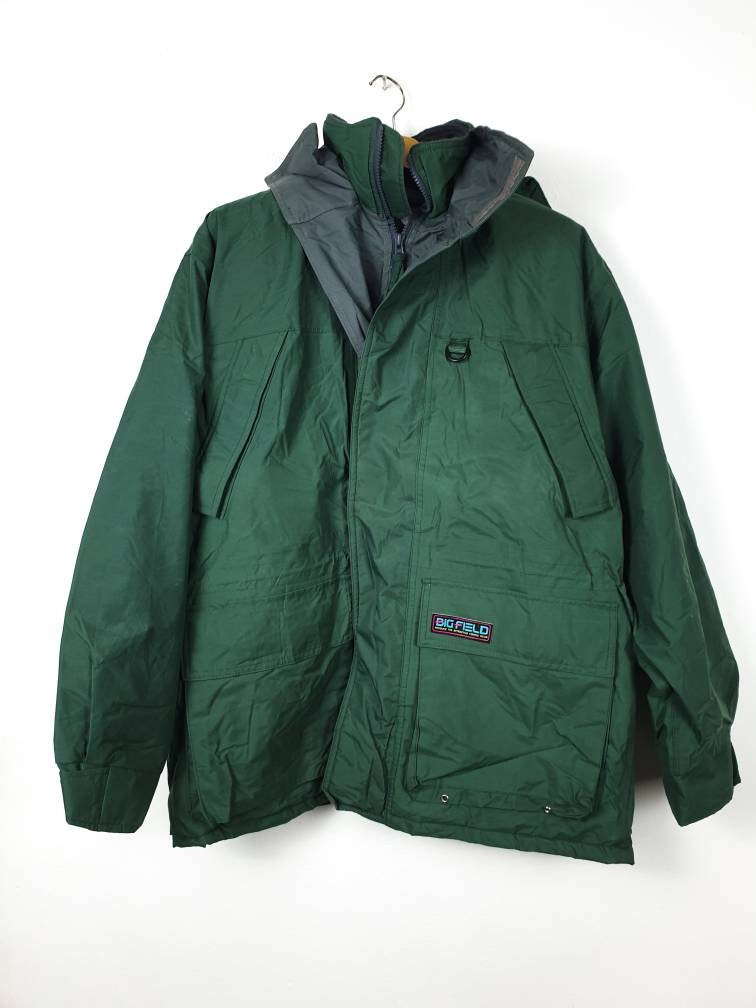 Vintage 90's BIG FIELD Fishing Wear Raincoat Jacket Big - Etsy