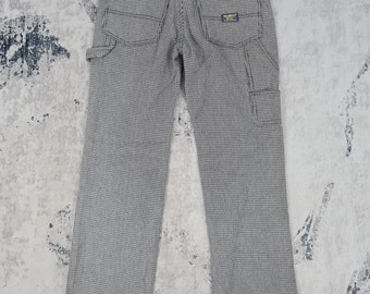 Vintage Japanese Brand OSH KOSH Classic Hickory Workwear Striped Osh Kosh  Workwear Size 33x30.5 Pants JB0075