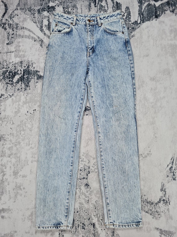 Vintage 90's EDWIN Light Wash Jeans Edwin Stone Wash Faded