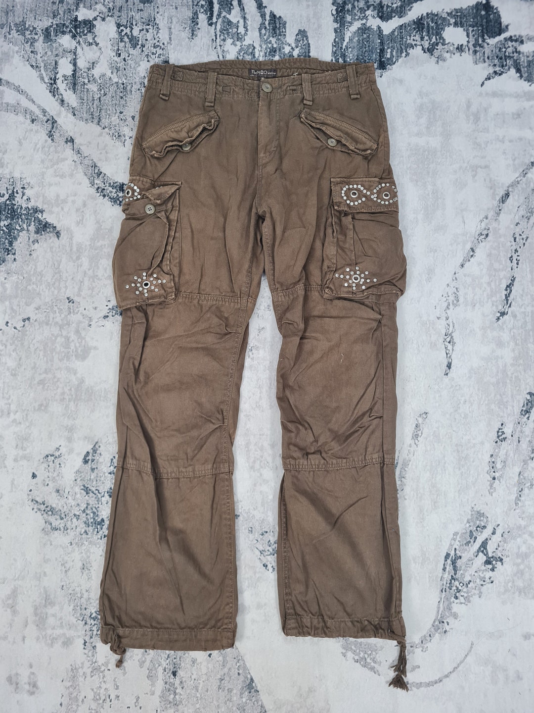 Japanese Brand THE MOD ETERNAL Cargo Tactical Parachute Pants