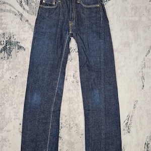 Vintage 45RPM Dark Blue Jeans 45rpm Japanese Designer Denim Jeans 45RPM Dark Blue Jeans Twisted Jeans Size 28x31.5 JB0007
