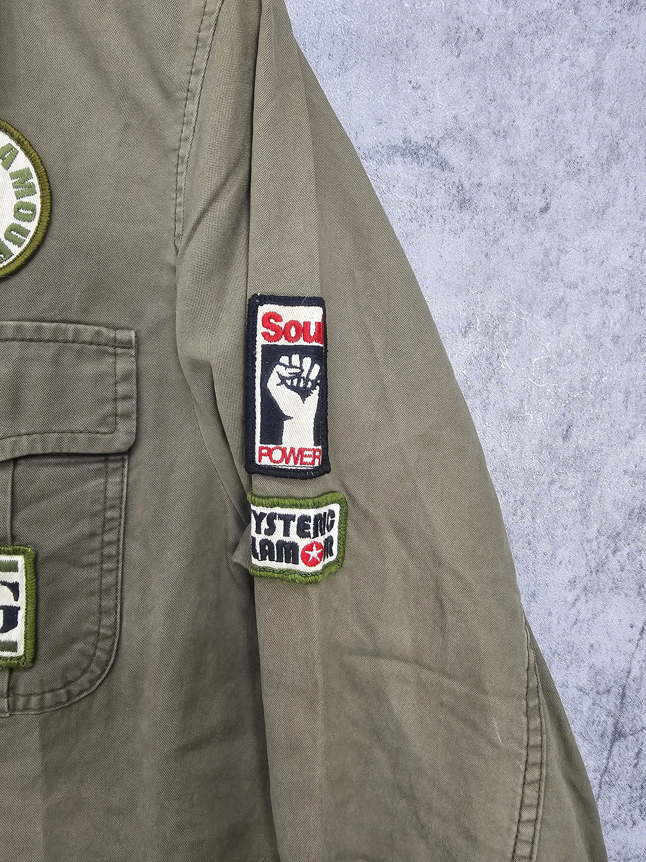 ジャケット・アウター HYSTERIC GLAMOUR military mod coat 2000s HYSTERIC GLAMOUR Embroidered Military Jacket – ONZEN