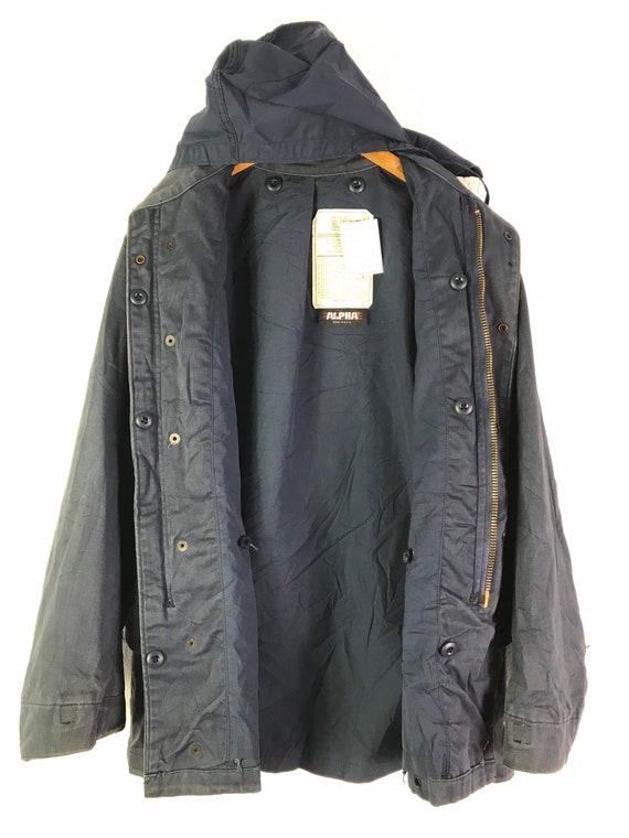 Vintage Alpha Industries Cold Weather Coat Alpha … - image 5