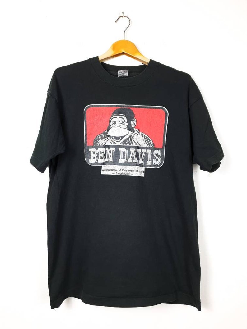 Vintage 90's BEN DAVIS American Workwear Brand Big Logo | Etsy