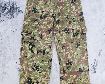 Vintage 1990s Gamehide Duck Camo Nylon Waterproof Hunting Pants 36