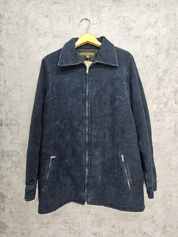Vintage Katharine Hamnett London Jacket L Size Black Colour