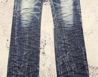 Japanese Brand CIVARIZE Stone Wash Design Jeans Civarize Low Rise