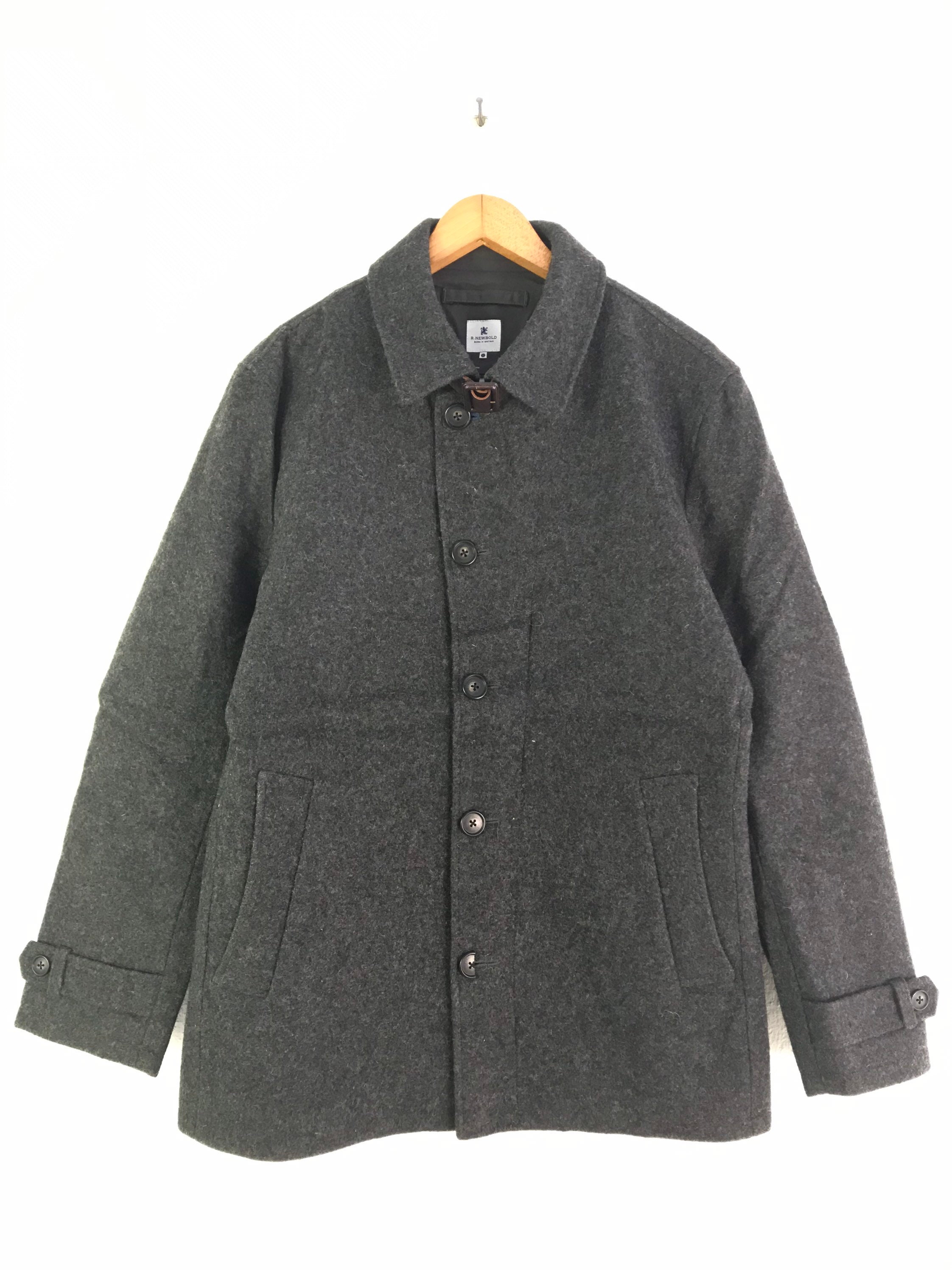 Japanese Brand R.newbold Wool Casual Jacket R. Newbold Heavy