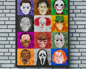 Horror Pop Art Print